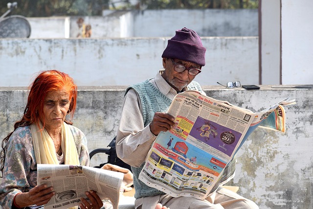 peaceful home environment with seniors enjoying a structured yet flexible daily routine reading together